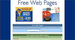 Desktop Screenshot of freewebpages.org